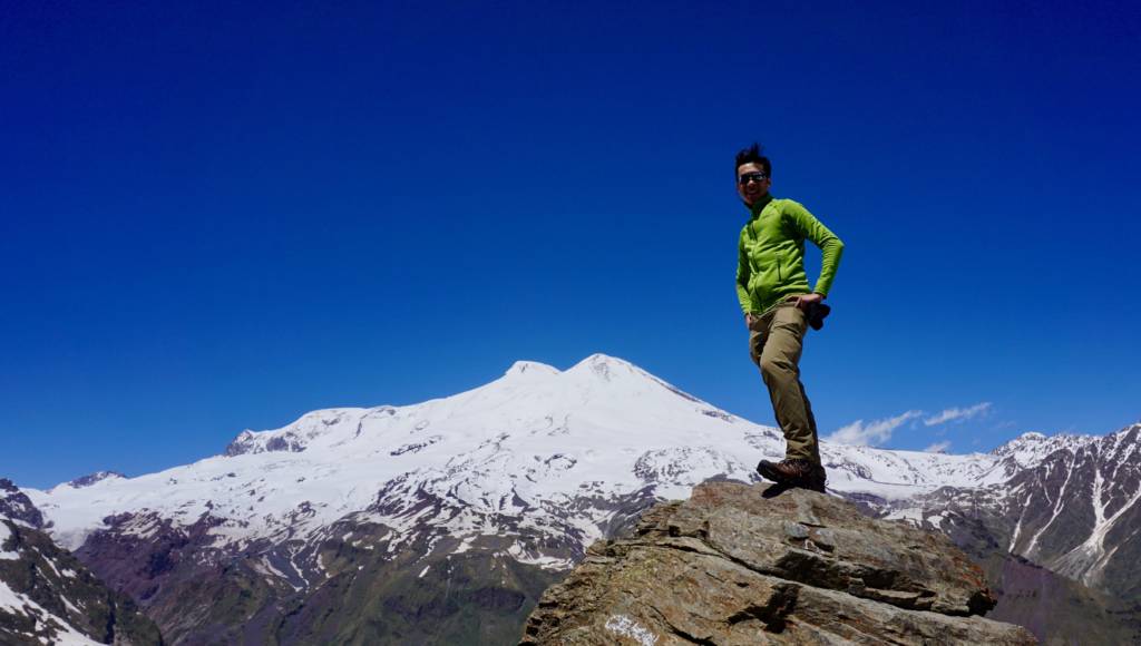 Hanging out on Mt. Elbrus