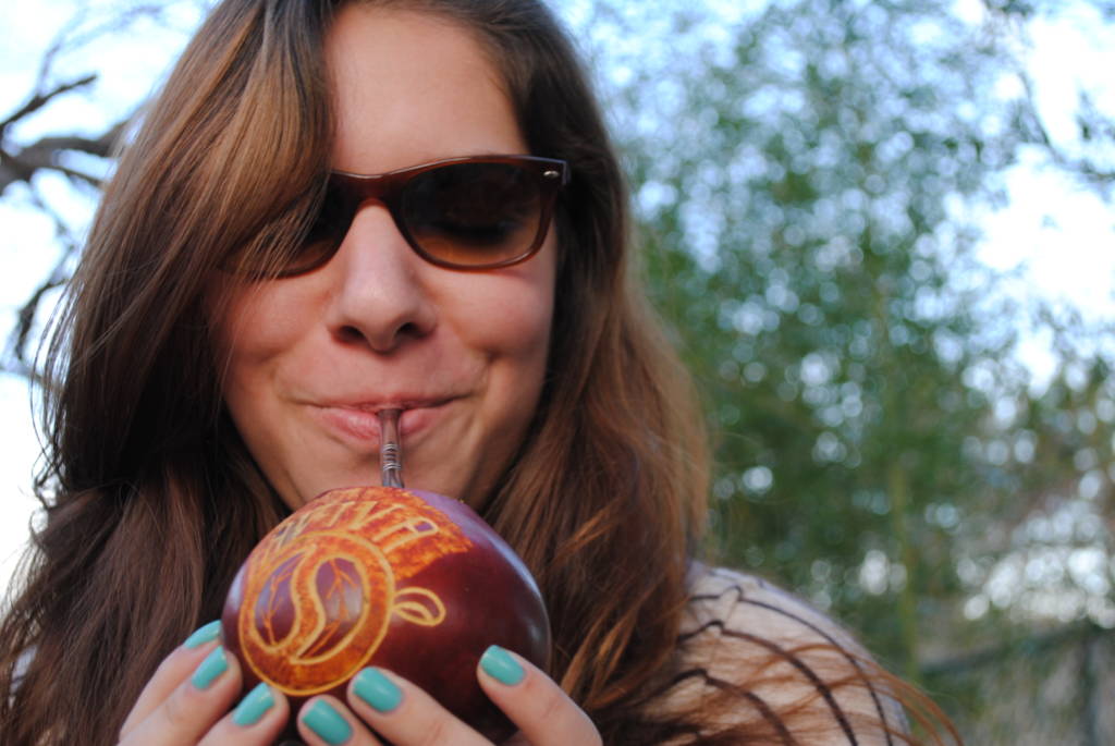 It’s hard not to smile when drinking Yerba Mate