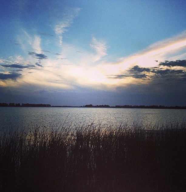 The Lake in San Miguel del Monte, Argentina