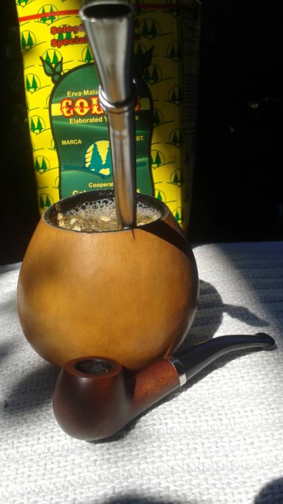 Yerba Mate and a pipe