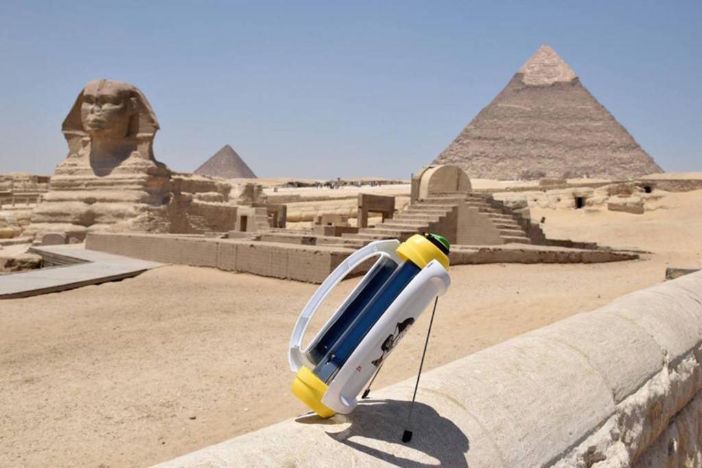 Solarmate hanging out in Egypt