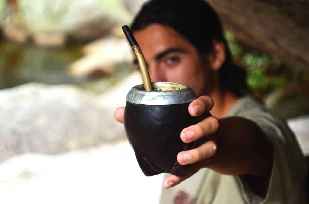 It’s hard to turn down a gourd of Yerba Mate, especially when being offered by a friend