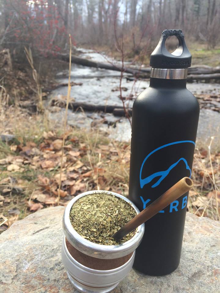 There's nothing like a delicious gourd of yerba mate in nature