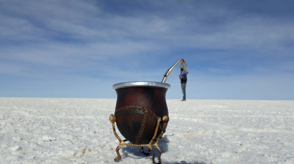 Yerba Mate at Salar de Uyuni, Bolivia