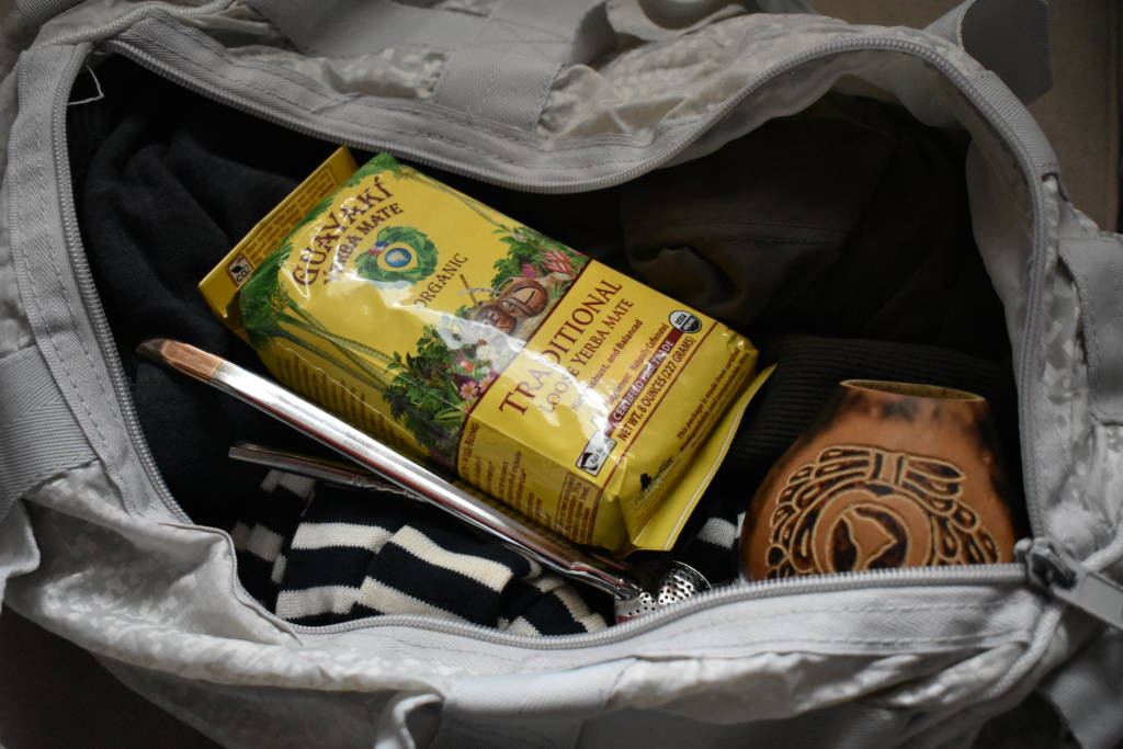 Guayaki’s half-pound bags are perfect for weekend trips