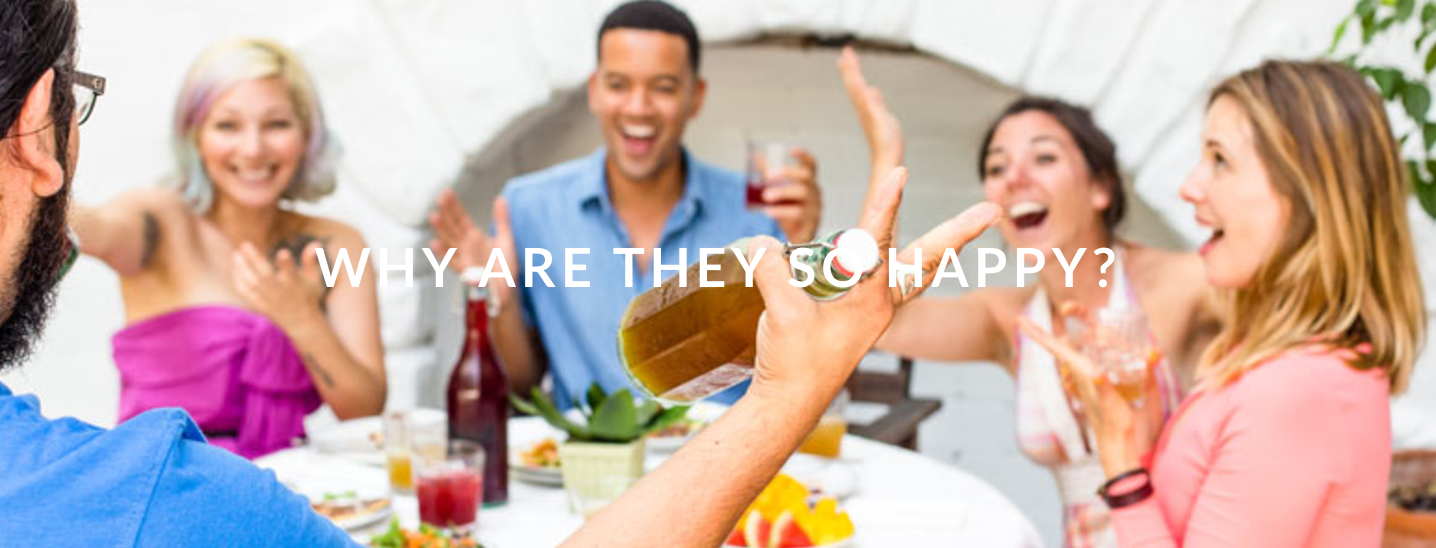 Drinking Erva Mate makes people happy
