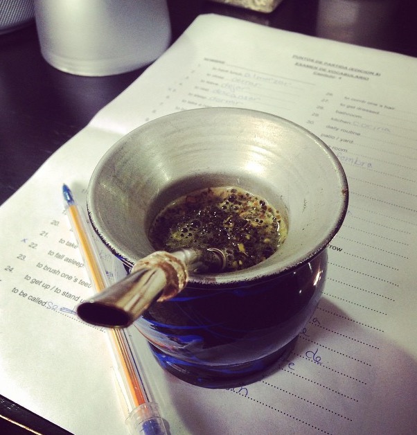 Yerba Mate and schoolwork go together in every way