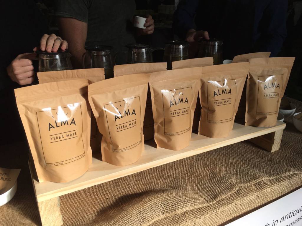 Some bags of delicious Alma Yerba Mate