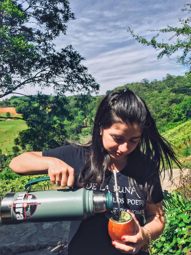 Drinking yerba mate is a daily ritual for many people in South America