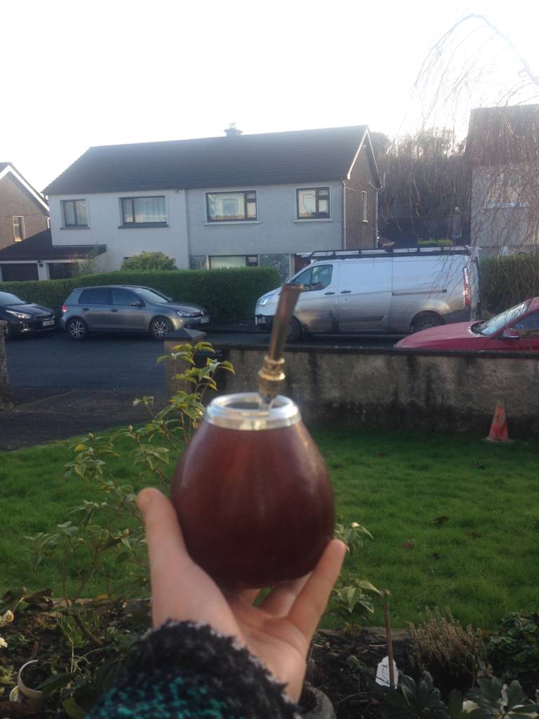 There's nothing better than a hot gourd of mate!